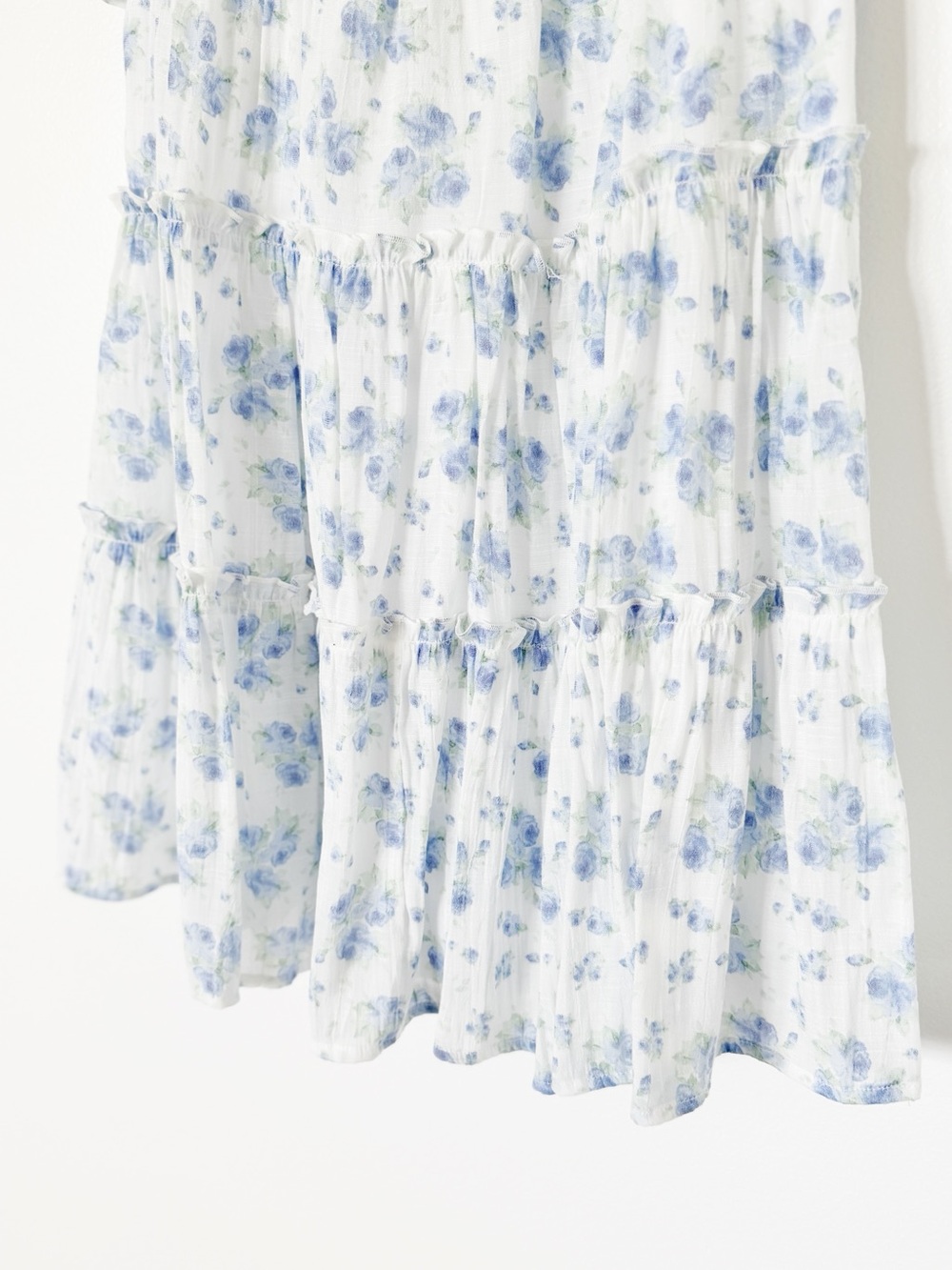 Altar’d State Blue Floral Mini Dress XS - Picture 4 of 6